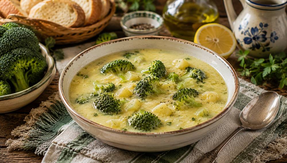 Broccoli Avgolemono — Authentic Greek Comfort Food from Epirus and&nbsp;Thessaly