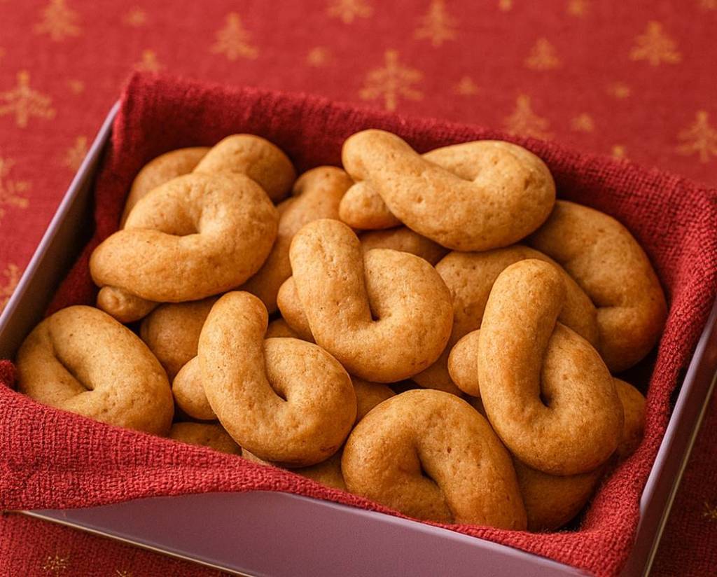 Traditional Greek Orange Cookies – Soft, Aromatic & Perfect Christmas Food&nbsp;Gift!