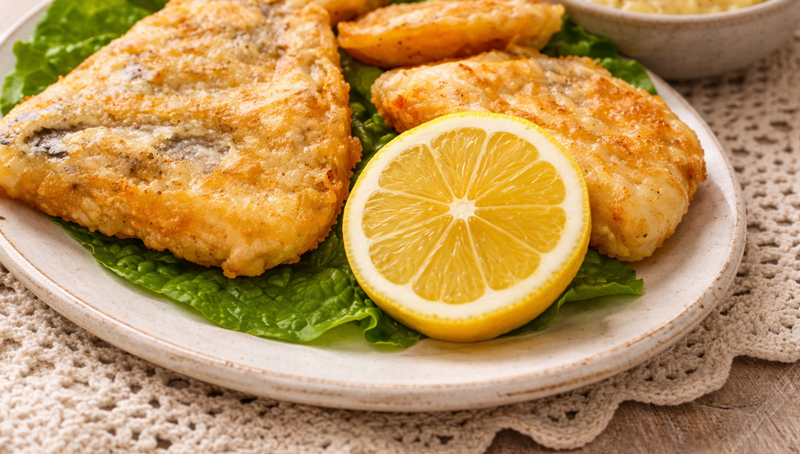 Traditional Greek Cod with Skordalia – Crispy Fried Cod for March 25th