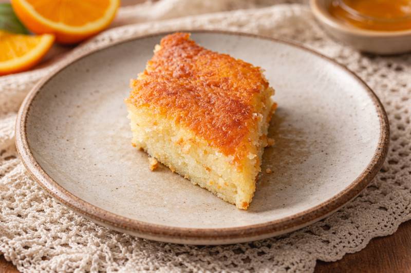 Authentic Greek Orange Yogurt Cake- Traditional Argolis Recipe
