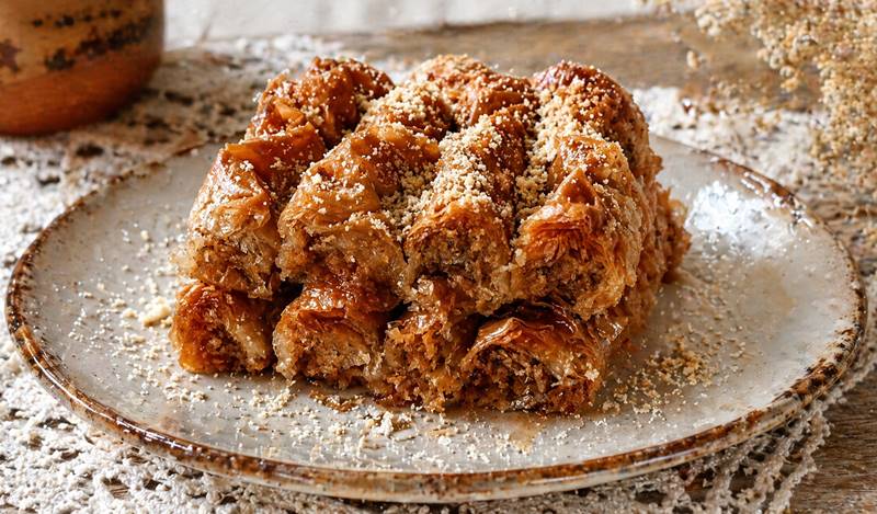 Coconut Saragli from Kalymnos–Kasos: Traditional Greek Syrup Pastry&nbsp;Recipe