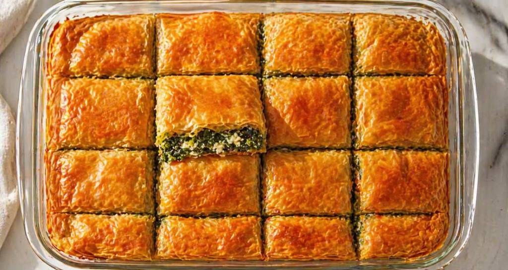 Traditional Greek Spanakopita