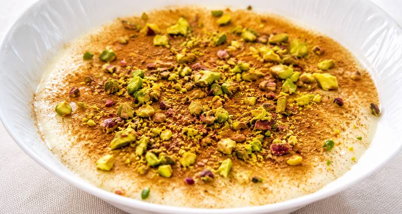 Authentic Politiko Muhallebi Recipe – Traditional Constantinople Milk&nbsp;Pudding