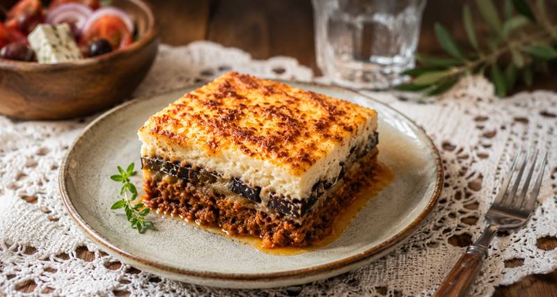 Authentic Greek Moussaka with Eggplants – Traditional Family&nbsp;Recipe